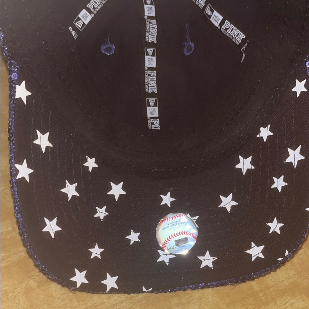 New Era / Victorias Secret/ Pink SD Padres Blue Sequin Hat - Picture 6 of 15